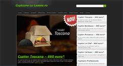 Desktop Screenshot of cuptoareculemne.ro